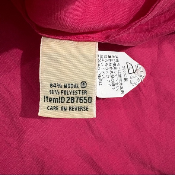 LL Bean Womens Pink Button Down Shirt Sz M Modal Blend Soft Career Easter Spring - Picture 10 of 11